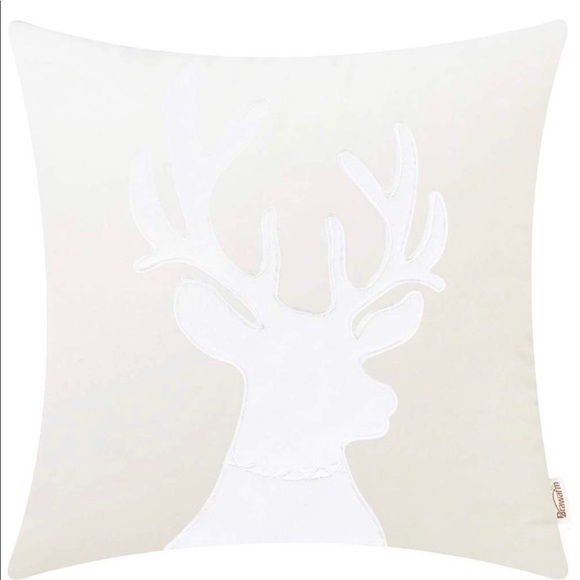 BRAWARM Pack of 2 Cotton Throw Pillow Cover - Picture 2 of 7